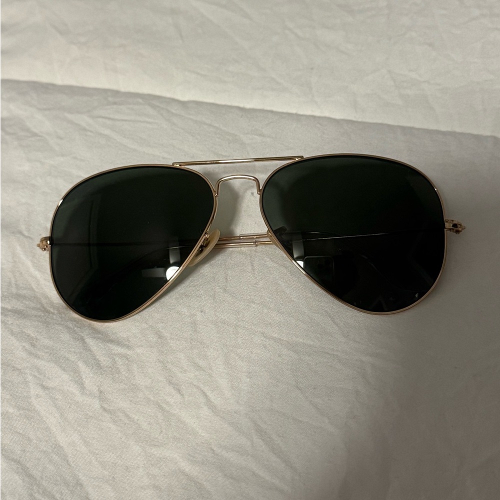 Ray-Ban Brown Leather Sunglasses Case